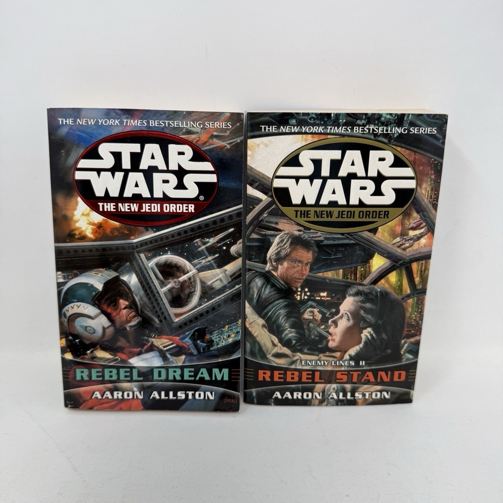Star Wars: The New Jedi Order, Rebel‎ Dream & Rebel Stand Paperback Books